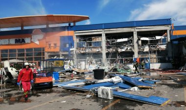 Explozie la un magazin de bricolaj, în Botoșani. 12 persoane sunt rănite, una în stare gravă, intubată