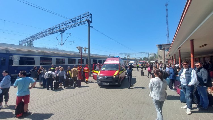 Accident feroviar în județul Constanța. A fost activat Planul Roșu de Intervenție