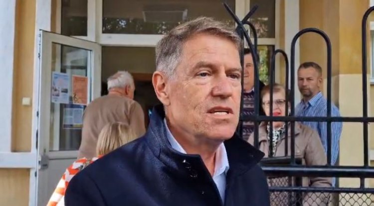 Iohannis: Nu votam doar cu o persoană sau partid, votăm cu direcția pe care România o va lua in anii care urmează