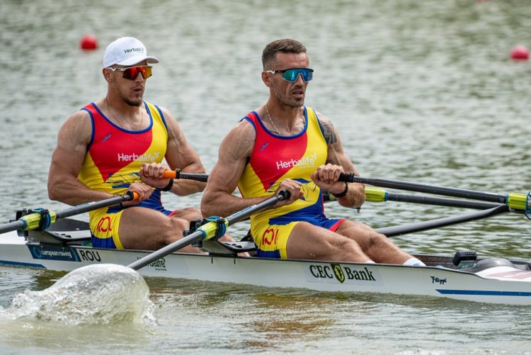 Șase medalii câștigate de România la Campionatele Europene de canotaj de la Plovdiv