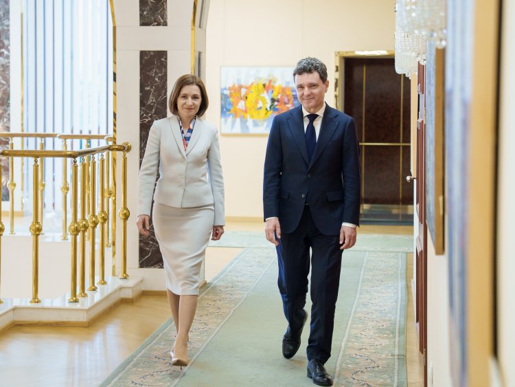 Președintele Maia Sandu: Mă bucur că în fruntea României avem un om care ne este prieten