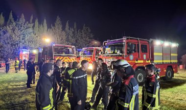 O nouă intervenție a pompierilor români la incendiile din Franța