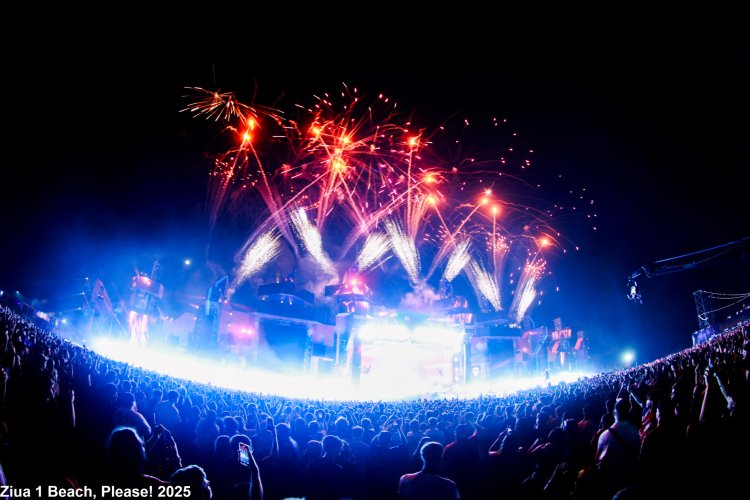 Ziua 1 Beach, Please! 2025/ Spectatorii, impresionați de scena grandioasă, artiștii de top și atmosfera electrizantă