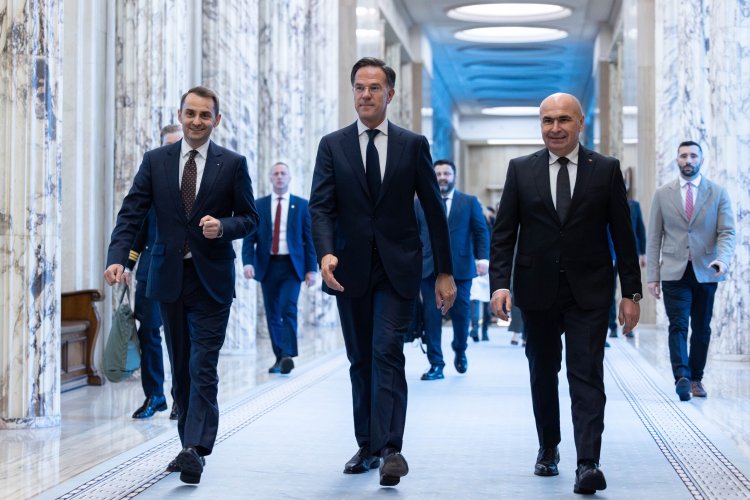 Ilie Bolojan și Mark Rutte au discutat despre modalitățile de consolidare a securității României