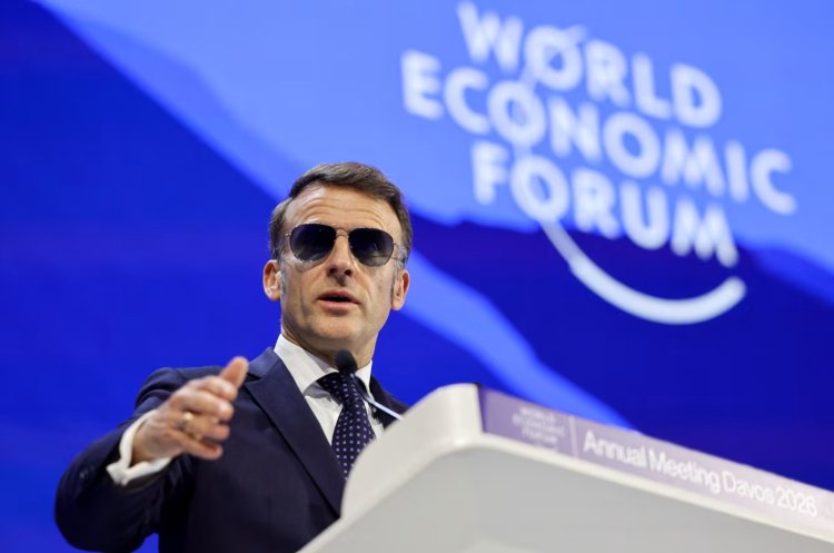 Președintele Macron afirmă la Davos că preferă respectul, nu brutele