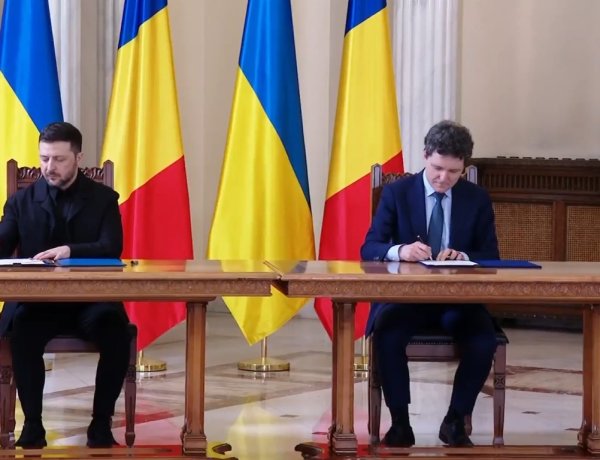 Nicușor Dan și Volodimir Zelenski au semnat Parteneriatul strategic și alte documente în domeniul apărării și energiei