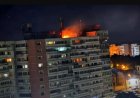 Dronă prăbușită pe un bloc la Galați
