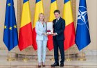 Nadia Comăneci, decorată cu Ordinul Național Steaua României în grad de Mare Cruce