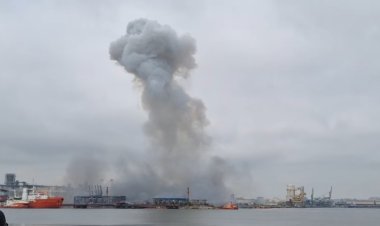 O dronă marină a explodat în Portul Constanța. A fost activat planul roșu de intervenție