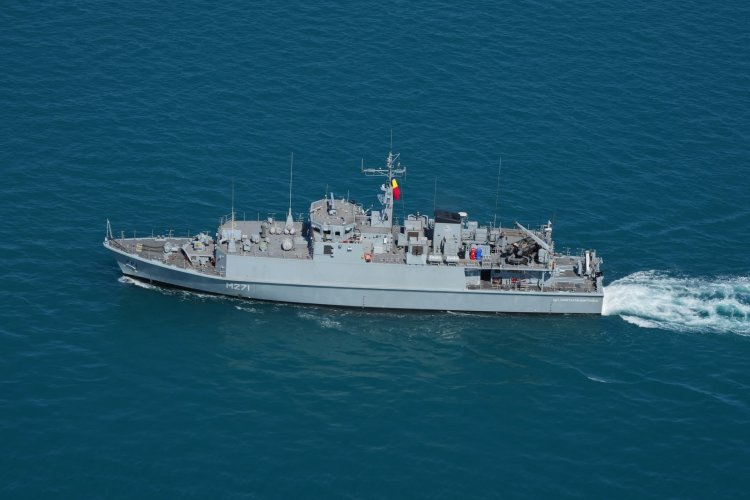 Forțele Navale Române participă la MCM BLACK SEA pentru asigurarea securității în Marea Neagră