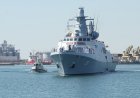 Corveta Contraamiral August Roman, a ajuns în portul militar Constanța
