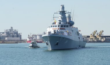 Corveta Contraamiral August Roman, a ajuns în portul militar Constanța