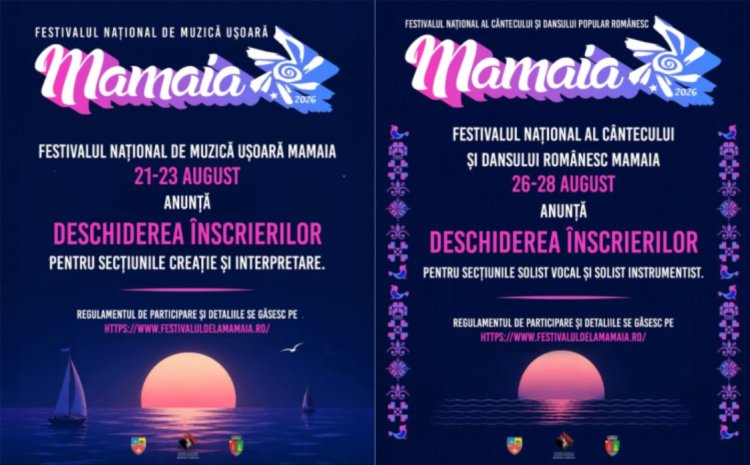 S-au deschis înscrierile pentru Festivalurile Mamaia 2026