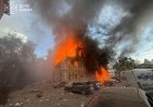 Academia de Științe din Kiev a fost lovită de o dronă rusească