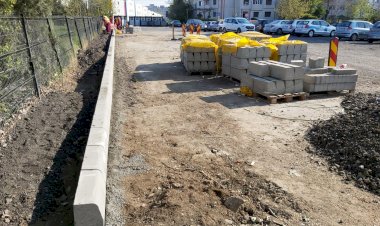 Lucrări edilitare și de igienizare a domeniului public pe strada Ștefăniță Vodă