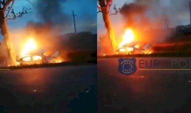 Doi polițișți brăileni au murit carbonizați în urma unui accident. Aceștia se aflau în patrulare