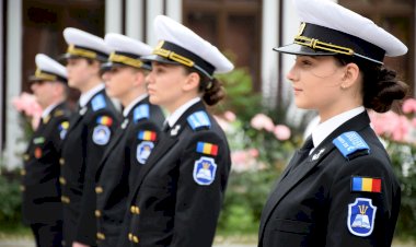 Foto: Prima promoţie de absolvenţi, la Colegiul Naţional Militar „Alexandru Ioan Cuza” din Constanţa
