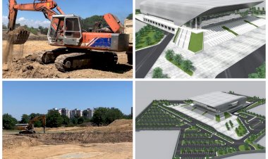 Continuă lucrările la Sala Polivalentă din Constanța