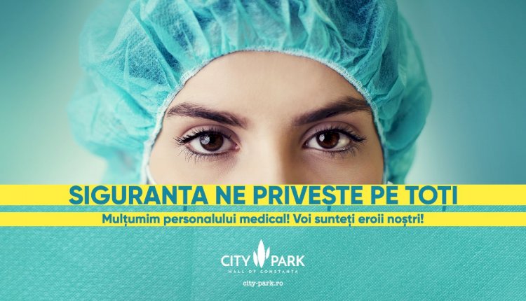 City Park dăruiește medicilor și asistenților din prima linie vouchere de cumpărături