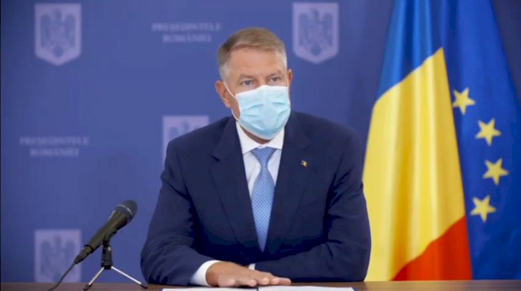 Iohannis: Dragi români, purtaţi mască, păstraţi distanţa ca să scăpăm de epidemie